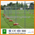 Construction site temporary fencing